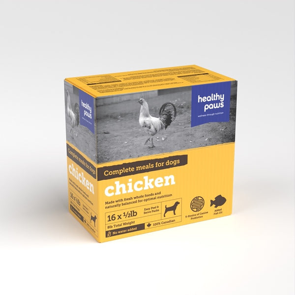 Healthy Paws Raw - Complete Chicken Dinner