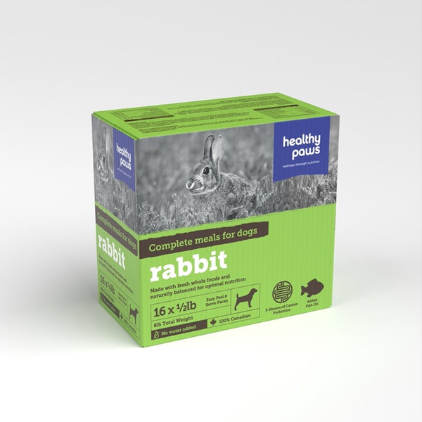 Healthy Paws Raw - Complete Rabbit Dinner