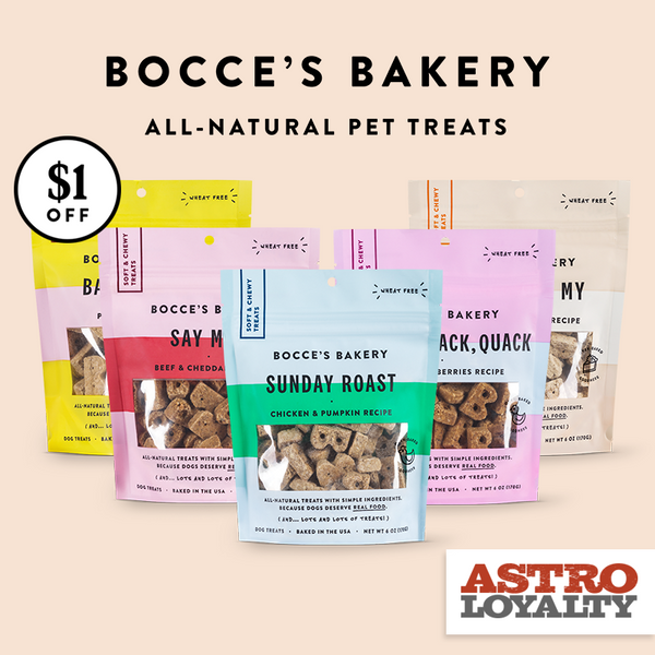 Bocce's Bakery - Soft & Chewy Treats - Bac'n Nutty
