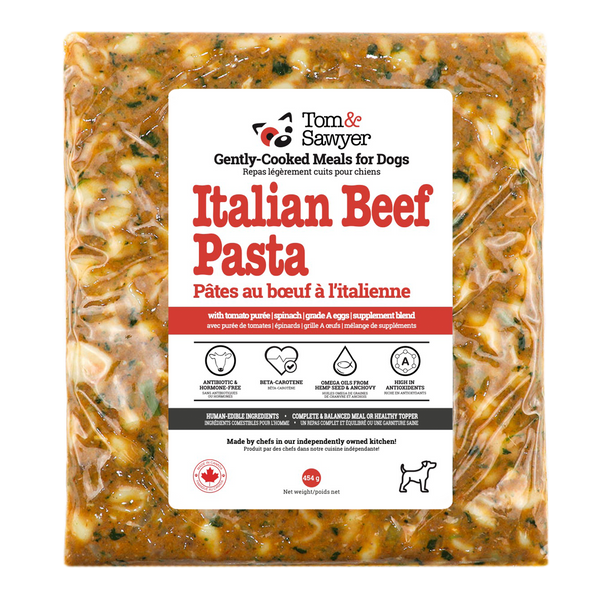 Tom & Sawyer - Gently Cooked - Italian Beef Pasta
