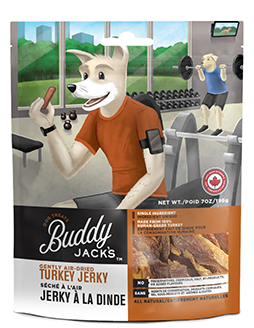 Buddy Jacks - Air Dried - Jerky Treats - Turkey