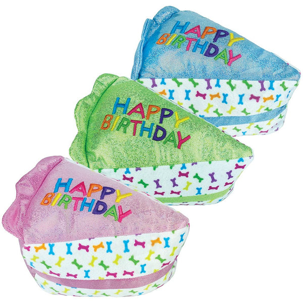 Multipet - Birthday Cake Slice (Assorted Colours)