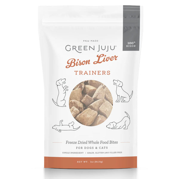 Green JuJu - Freeze Dried Trainers - Bison Liver