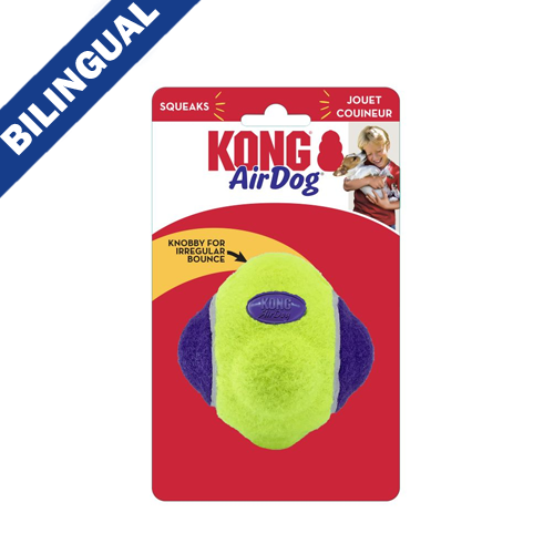 KONG - AirDog Squeaker - Knobby Ball