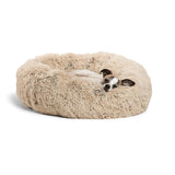 Donut Bed in Shag Fur - Calming