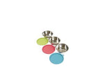 Messy Mutt - Bowl and Lid Set (3 x Stainless Steel Bowls & 3 x Airtight Silicone Lids)