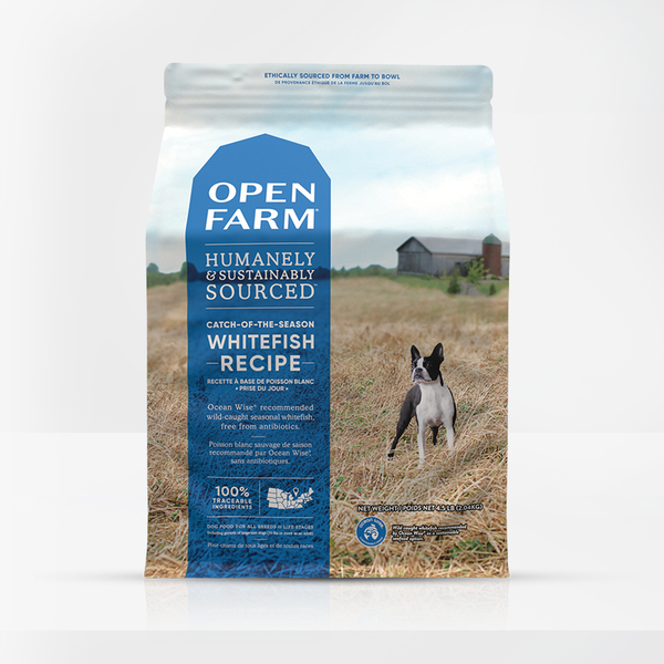 Open Farm - Grain Free Catch of the Season Whitefish & Green Lentil - Dry Dog Food