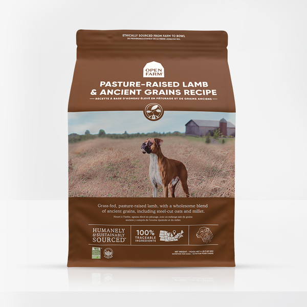 Open Farm - Pasture Raised Lamb & Ancient Grains - Dry Dog Food