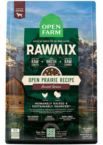 Open Farm Ancient Grain RawMix - Open Prairie (Chicken & Turkey)